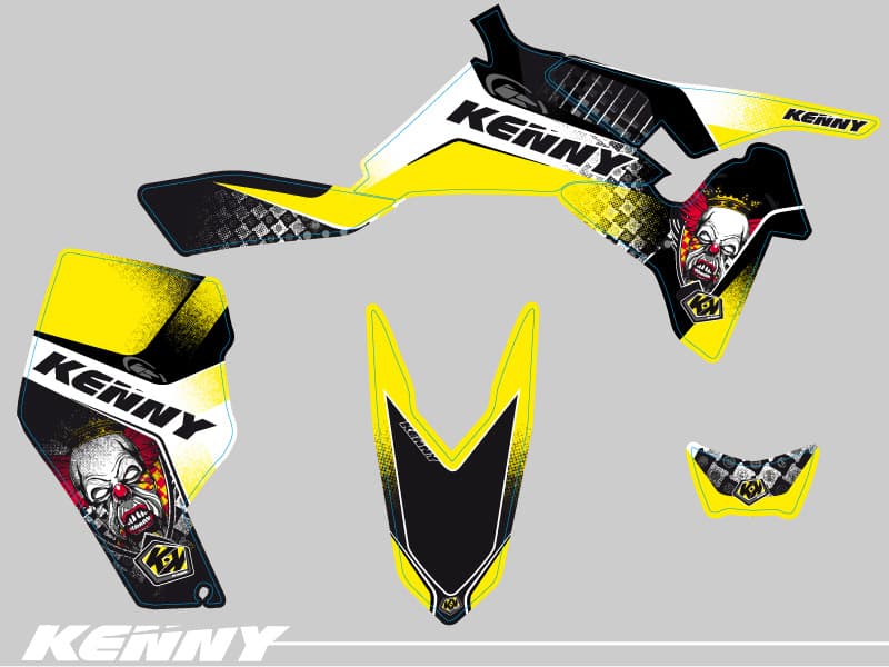 Kit graphique Quad Kenny Suzuki 450 LTR | Suzuki | Kutvek - View 2