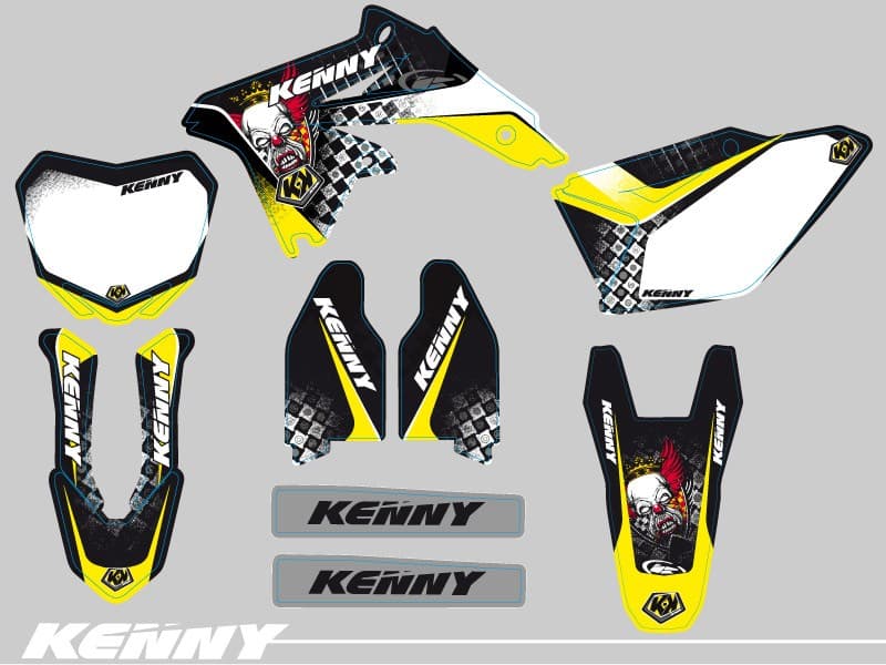 kit graphique motocross suzuki rmx 450 kenny | Suzuki | Kutvek - View 2