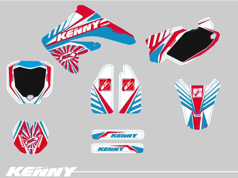 kit graphique motocross honda cr 85 kenny | Honda | Kutvek - View 2
