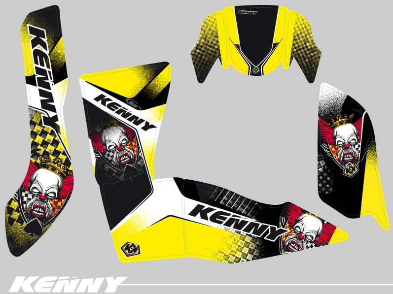 kit graphique quad suzuki king quad 750 kenny | Suzuki | Kutvek - View 2