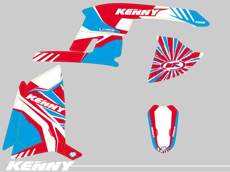 kit graphique quad polaris scrambler 500 kenny | Polaris | Kutvek - View 2