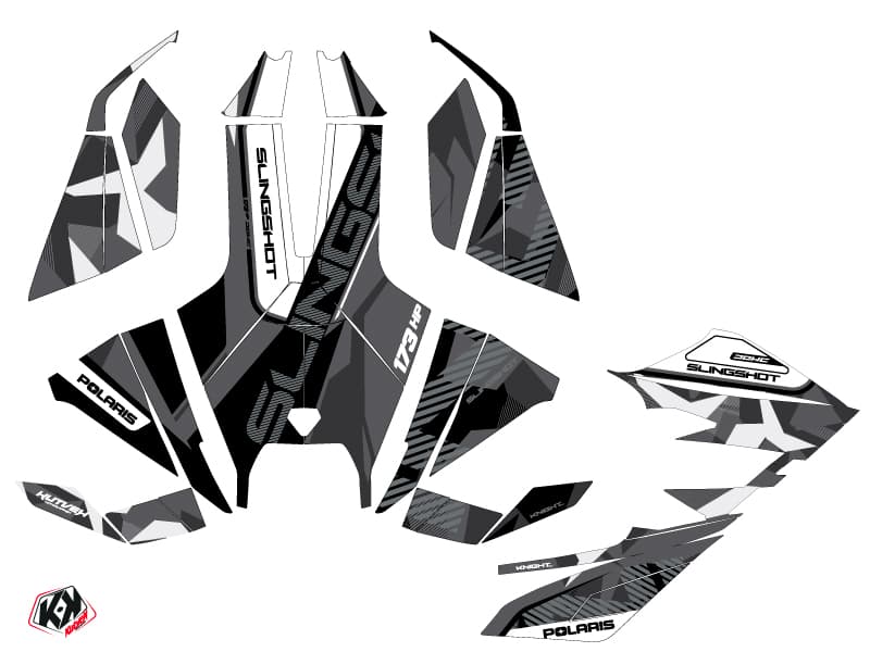 Kit graphique Hybride Knight Polaris Slingshot Noir | Polaris | Kutvek - View 2