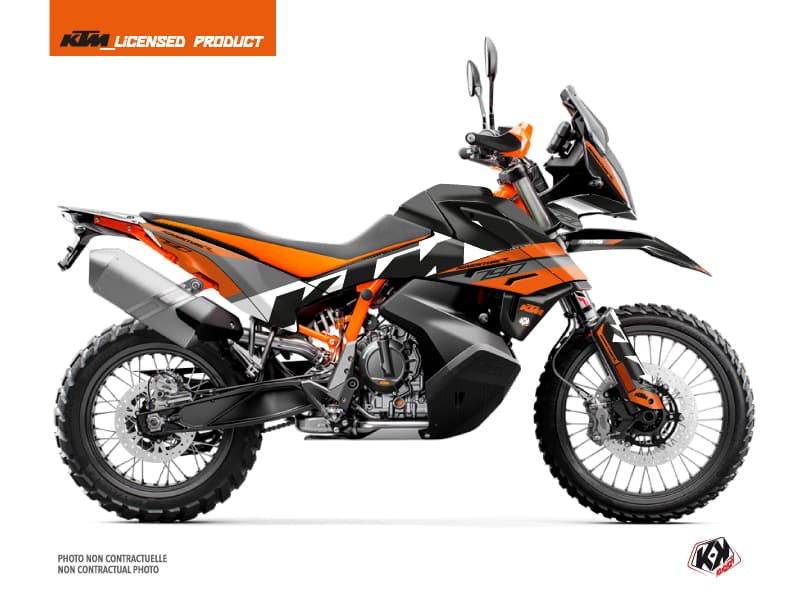 Kit Graphique Moto Kontrol KTM 790 Adventure R Orange
