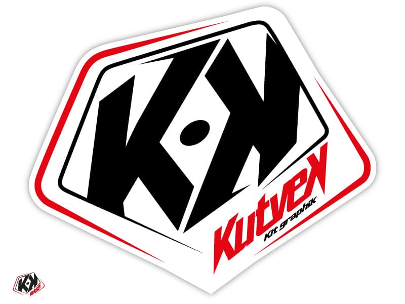 Kutvek LOGO Stickers 60cm | Stickers divers | Kutvek
