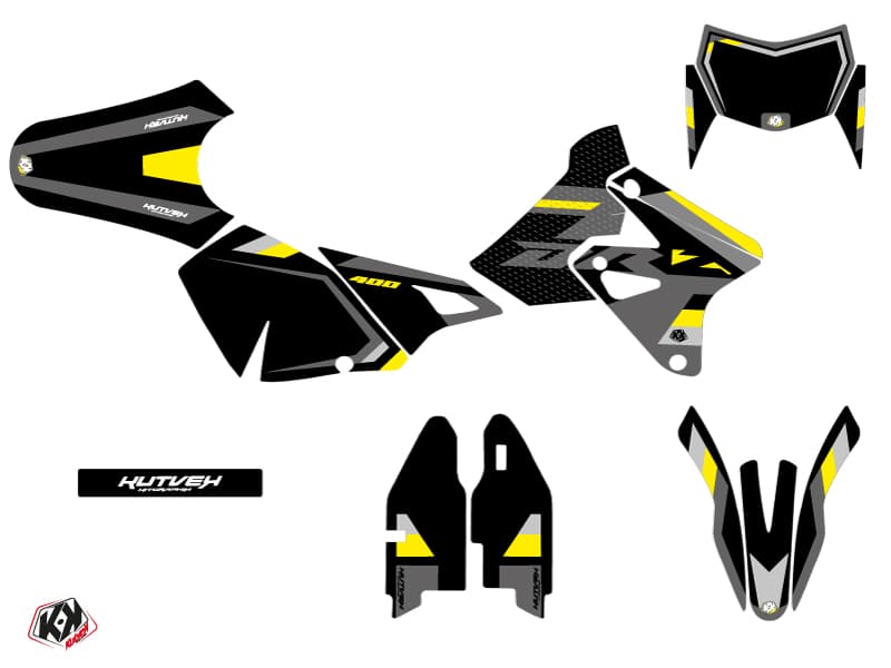kit graphique moto suzuki dr-z 400 sm label gris | Suzuki | Kutvek - View 2