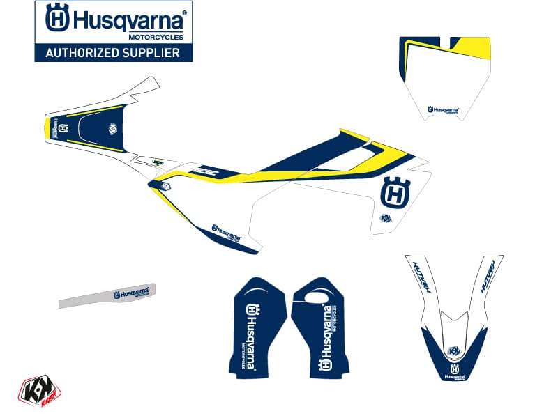 kit graphique motocross husqvarna e e5 legend bleu | Husqvarna | Kutvek - View 2
