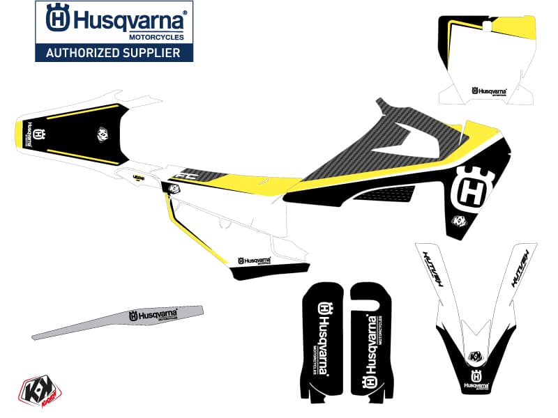 deko-set moto-cross legend husqvarna fc 450 schwarz | Husqvarna | Kutvek - View 2