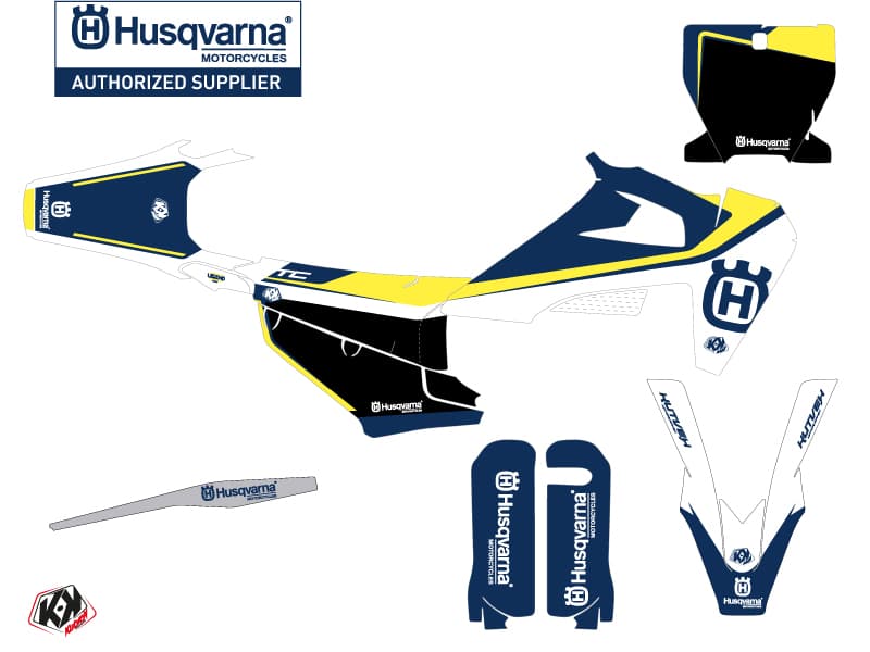 kit decorativo moto-cross legend husqvarna tc 125 blu | Husqvarna | Kutvek - View 2