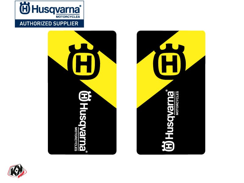 kit graphique stickers de fourche legend motocross husqvarna tc-fc te-fe noir | Stickers de fourche | Kutvek