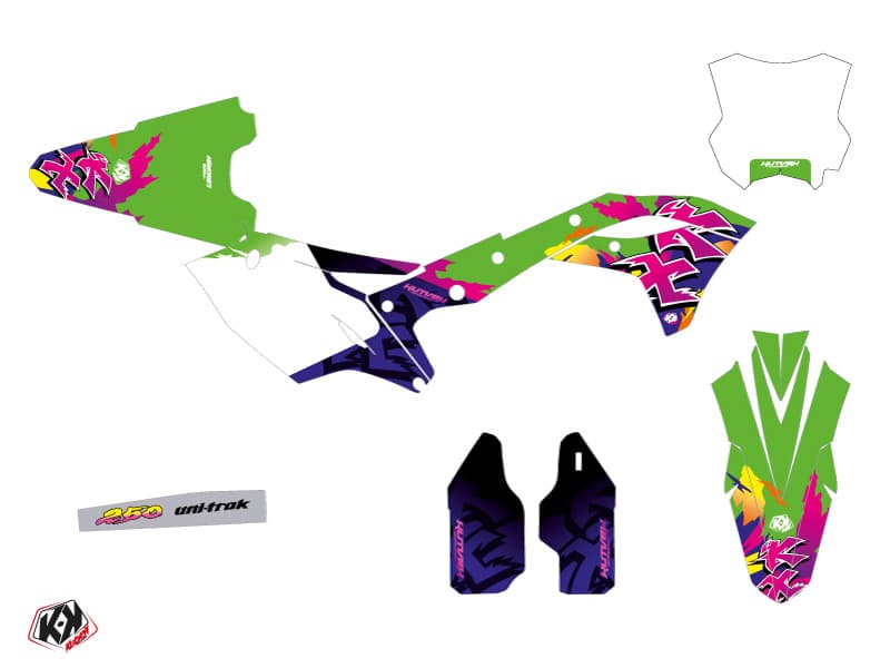 kit graphique motocross kawasaki kx 250 f memories | Kawasaki | Kutvek - View 2