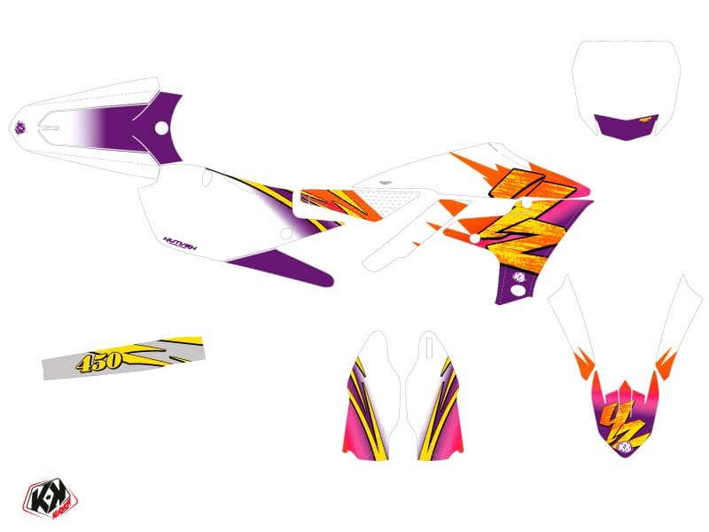 Yamaha 450 YZF Dirt Bike Memories Graphic Kit | 450 YZF | Kutvek - View 2