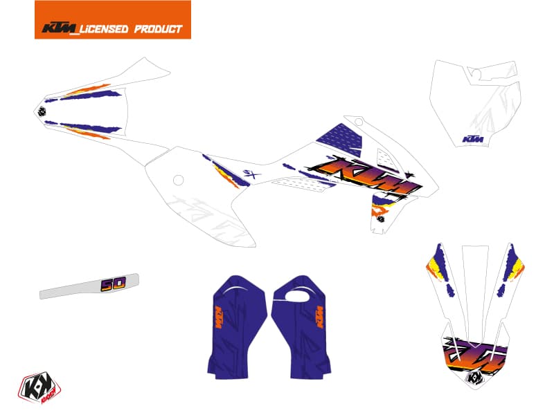 deko-set moto-cross ktm sx 50 memories replica | KTM | Kutvek - View 2