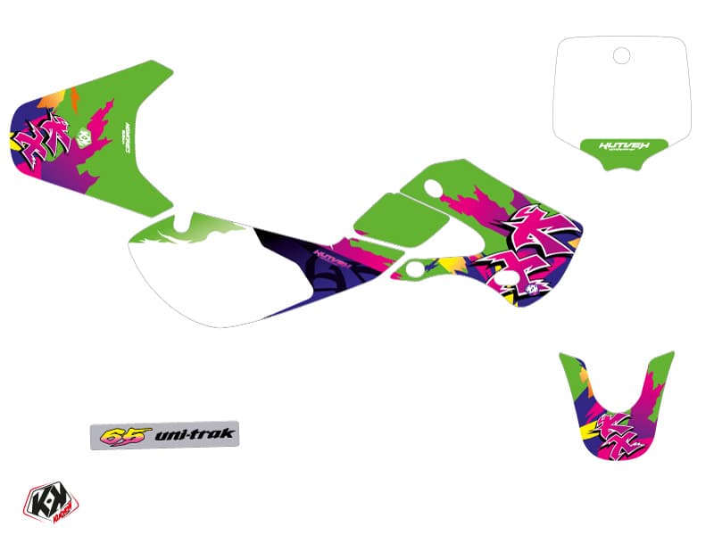 Kit graphique Moto Cross Memories Kawasaki 65 KX | Kawasaki | Kutvek - View 2