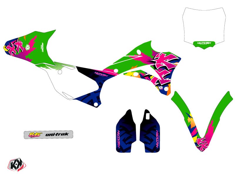 Kawasaki 85 KX Dirt Bike Memories Graphic Kit | Kawasaki | Kutvek - View 2