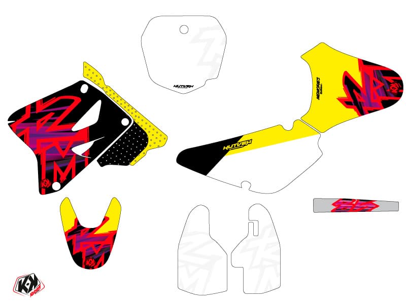 Kit graphique Moto Cross Memories Suzuki 85 RM | Suzuki | Kutvek - View 2
