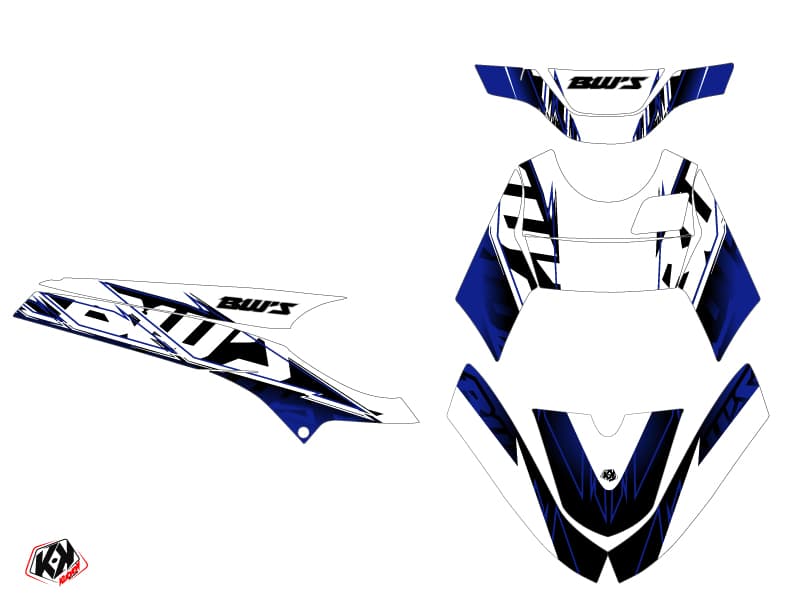 kit decorativo scooter yamaha bw's mission blu | Yamaha | Kutvek - View 2