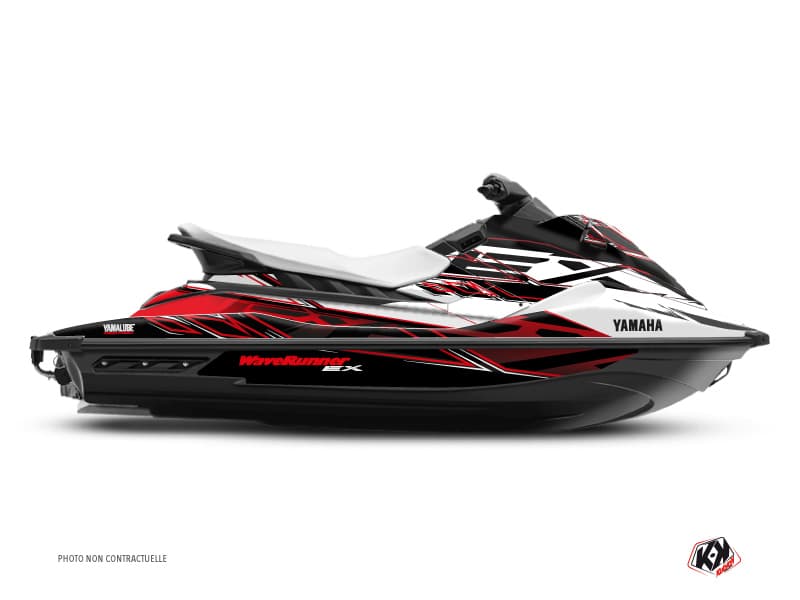 deko-set waverunner yamaha ex sport mission weiß-rot 