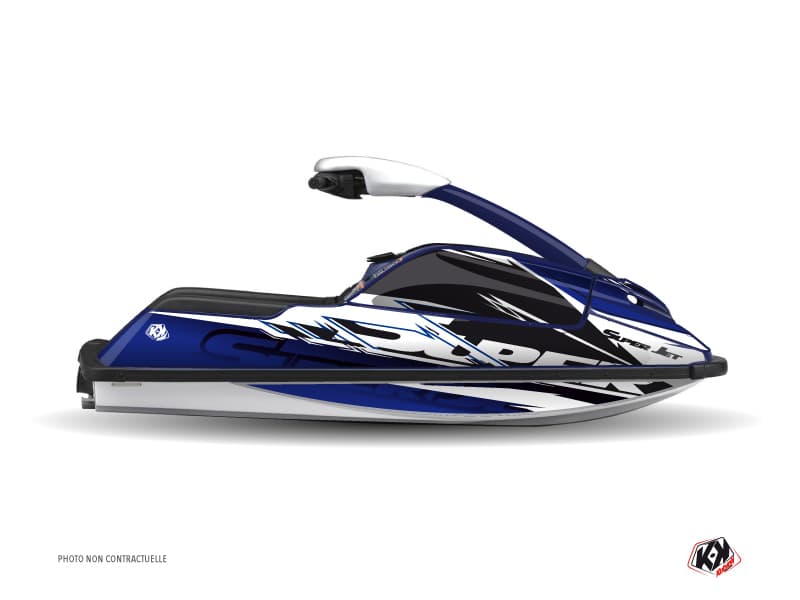 Kit graphique Jet-Ski Mission Yamaha Superjet Bleu