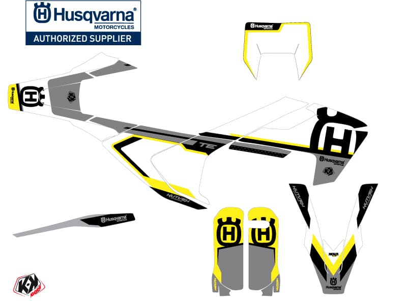 deko-set moto-cross nova husqvarna 300 te schwarz | Husqvarna | Kutvek - View 2