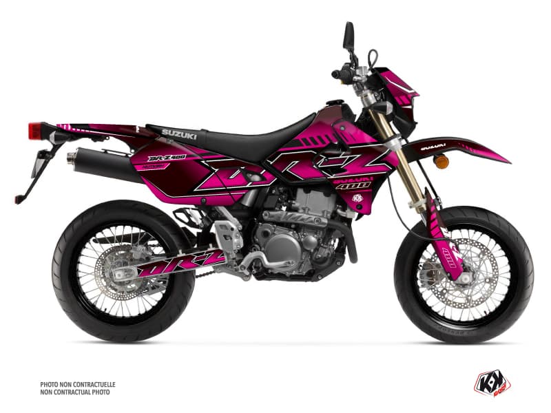 kit decorativo moto-cross suzuki dr-z 400 sm oblik rosa | Suzuki | Kutvek