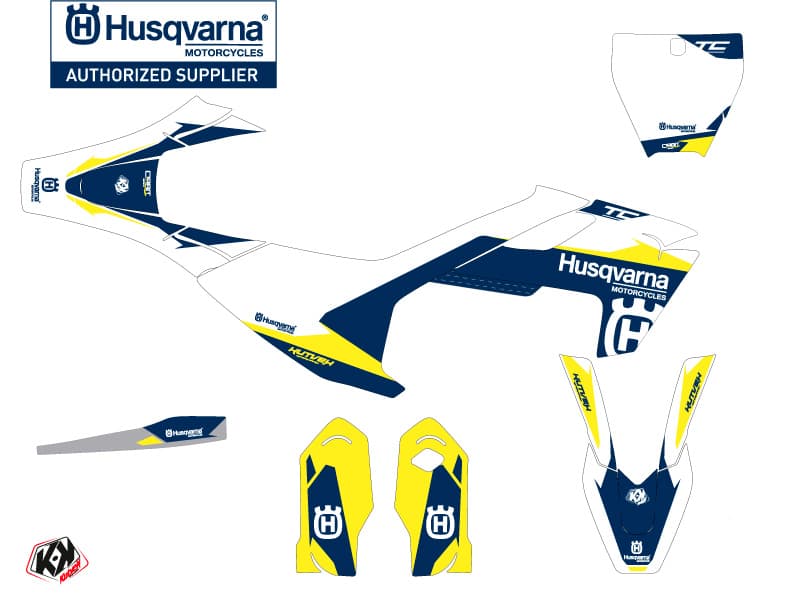 deko-set moto-cross orbit husqvarna tc 85 weiß | Husqvarna | Kutvek - View 2
