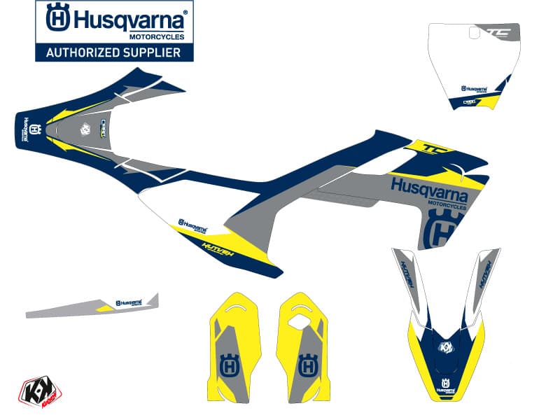 deko-set moto-cross orbit husqvarna tc 85 grau | Husqvarna | Kutvek - View 2