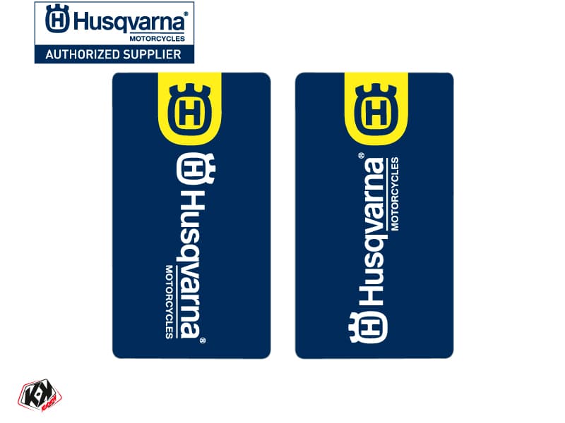kit graphique stickers de fourche orbit motocross husqvarna tc-fc te-fe blanc | Stickers de fourche | Kutvek