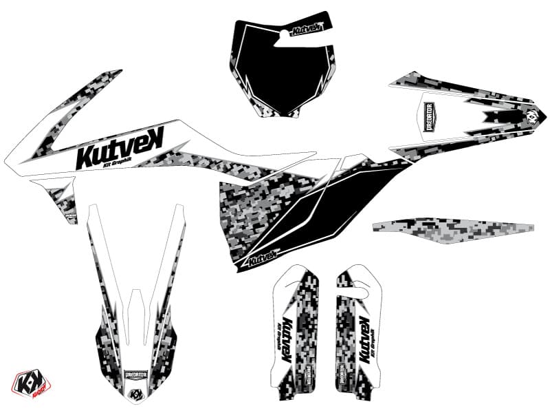 deko-set moto-cross predator ktm 125 sx weiß | KTM | Kutvek - View 2