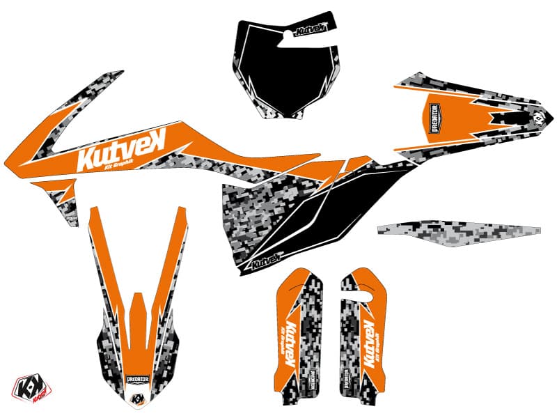 deko-set moto-cross predator ktm 125 sx orange | KTM | Kutvek - View 2