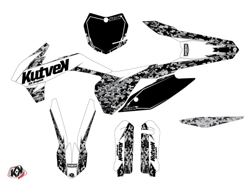 deko-set moto-cross predator ktm 250 sx weiß | KTM | Kutvek - View 2