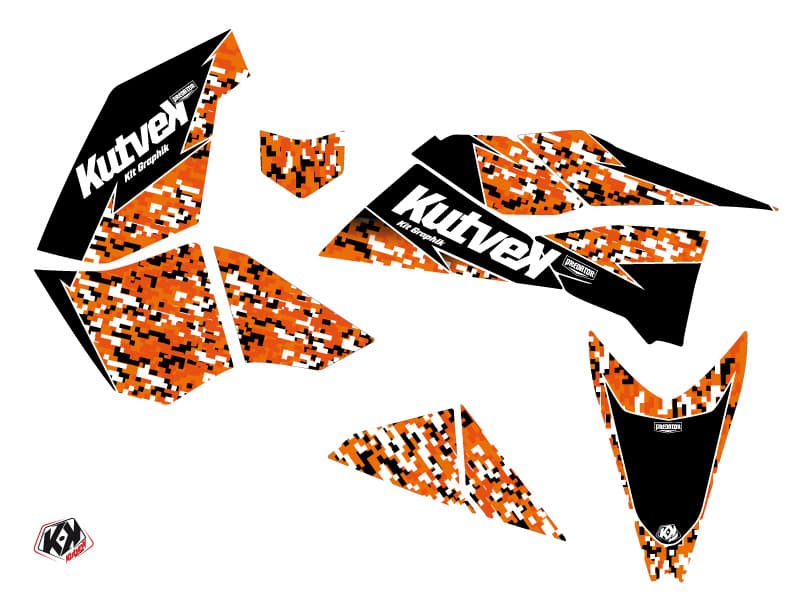 kit graphique quad ktm sx 450 predator orange | KTM | Kutvek - View 2