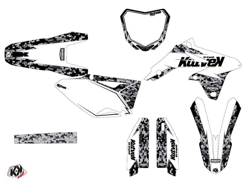 deko-set moto-cross predator suzuki 450 rmz weiß | Suzuki | Kutvek - View 2