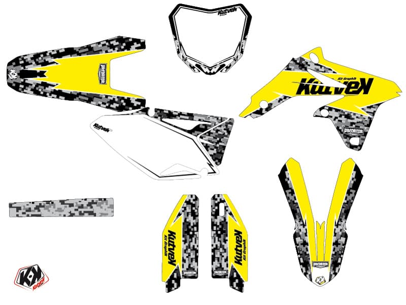 kit decorativo moto-cross predator suzuki 450 rmz giallo | Suzuki | Kutvek - View 2