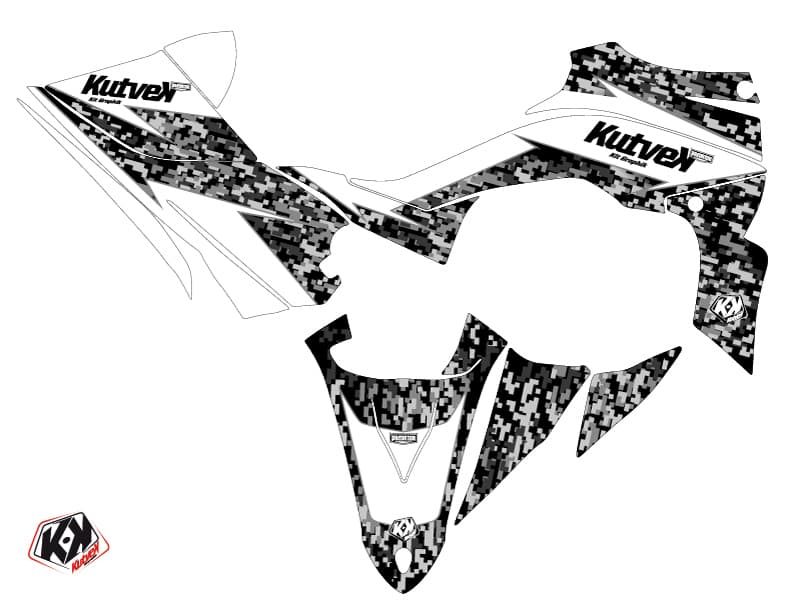 Yamaha 450 YFZ R ATV Predator Graphic Kit White | Yamaha | Kutvek - View 2