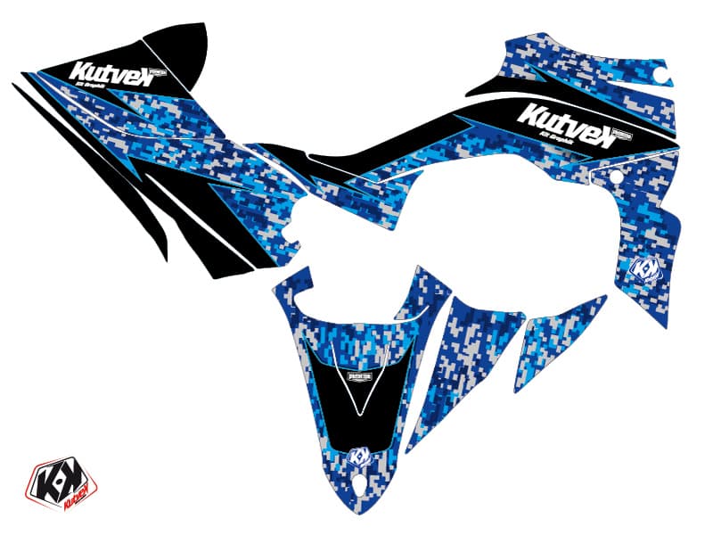Yamaha 450 YFZ R ATV Predator Graphic Kit Blue | Yamaha | Kutvek - View 2