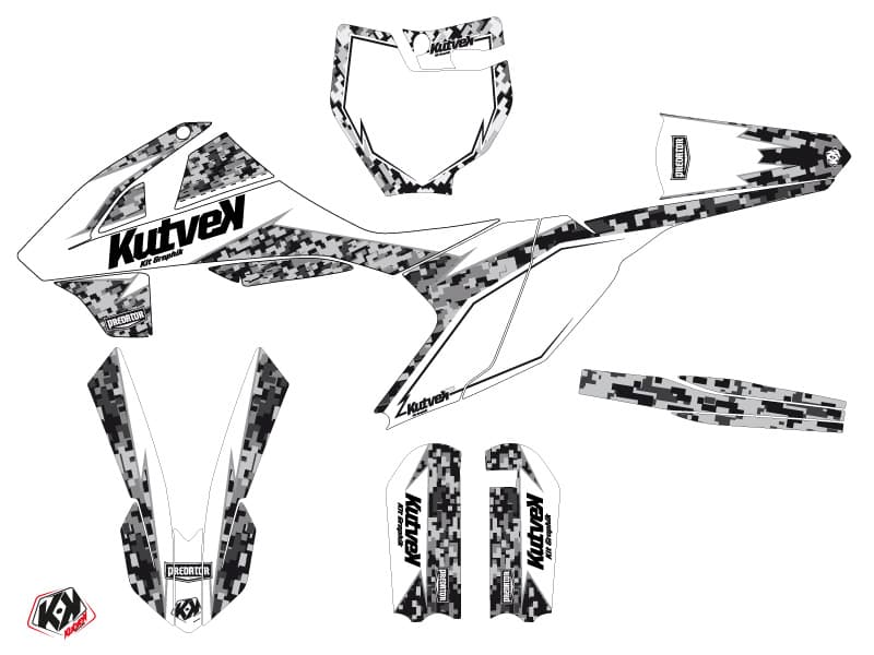 deko-set moto-cross ktm sx 65 predator weiß | KTM | Kutvek - View 2