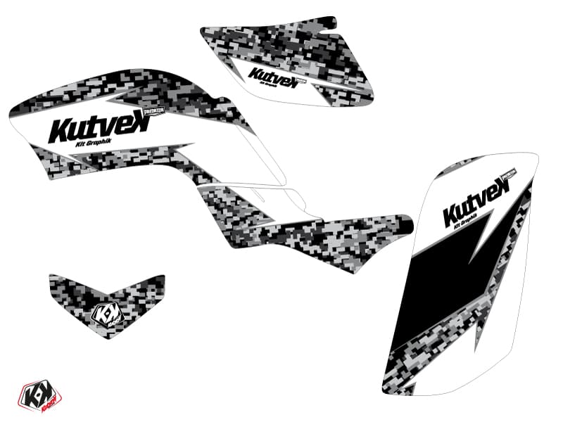Kit graphique Quad Predator Yamaha 660 Raptor Blanc | Yamaha | Kutvek - View 2
