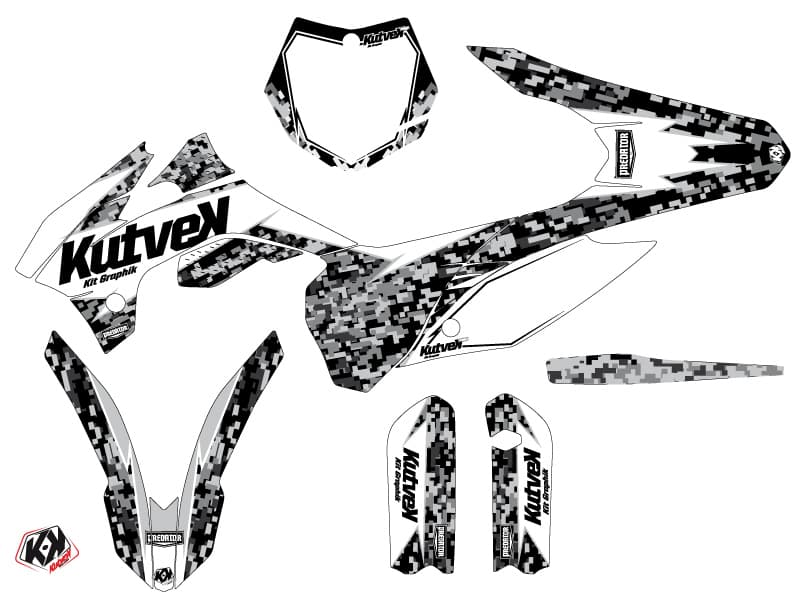deko-set moto-cross predator ktm 85 sx weiß | KTM | Kutvek - View 2