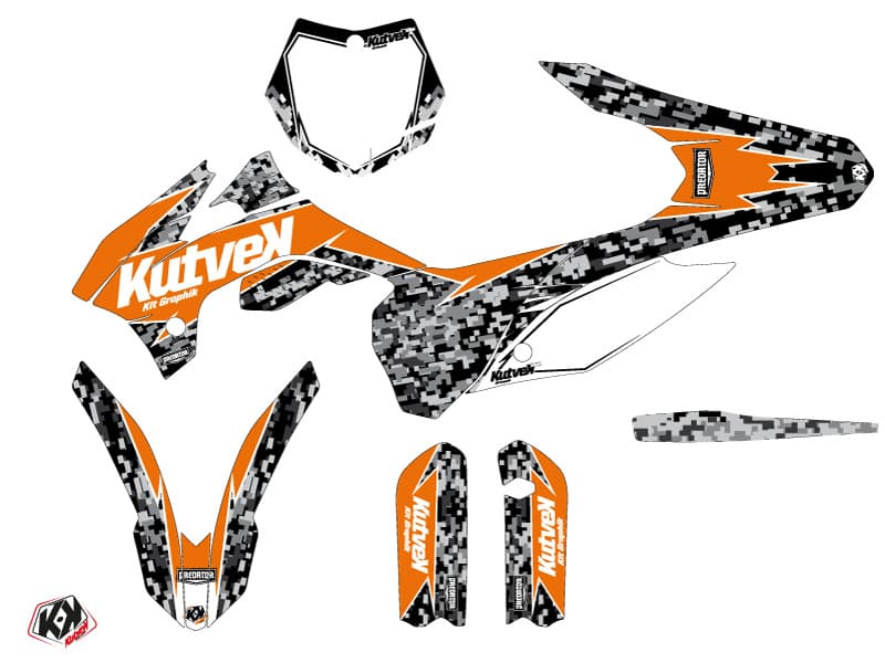 deko-set moto-cross predator ktm 85 sx orange | KTM | Kutvek - View 2