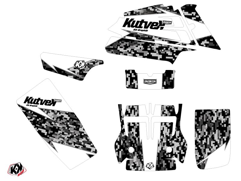 kit graphique quad yamaha banshee predator blanc | Yamaha | Kutvek - View 2