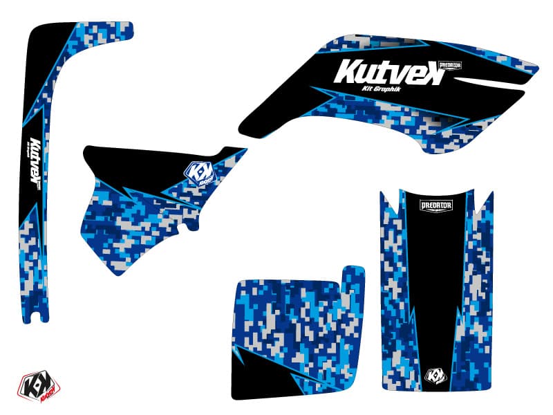 Kit graphique Quad Predator Yamaha Breeze Bleu | Yamaha | Kutvek - View 2