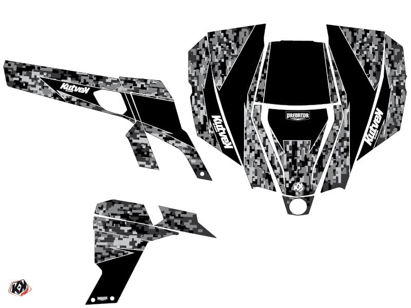 Kit graphique SSV Predator Can Am Commander Noir | Can am | Kutvek - View 2