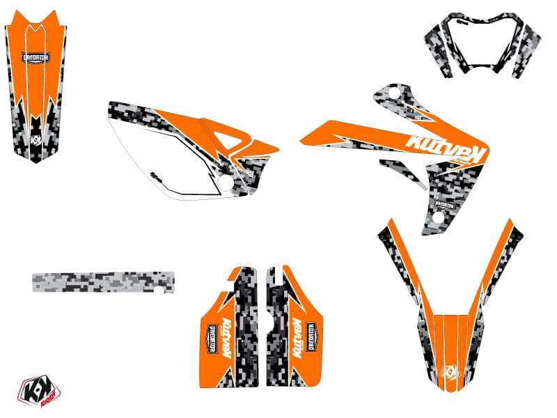 kit graphique 50cc predator rieju mrt 50 orange | Rieju | Kutvek - View 2