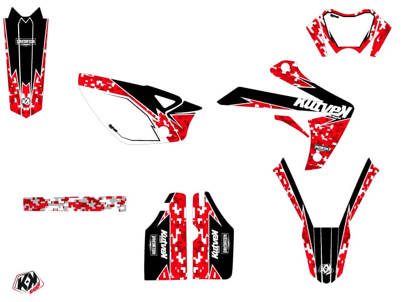 kit graphique 50cc predator rieju mrt 50 rouge | Rieju | Kutvek - View 2
