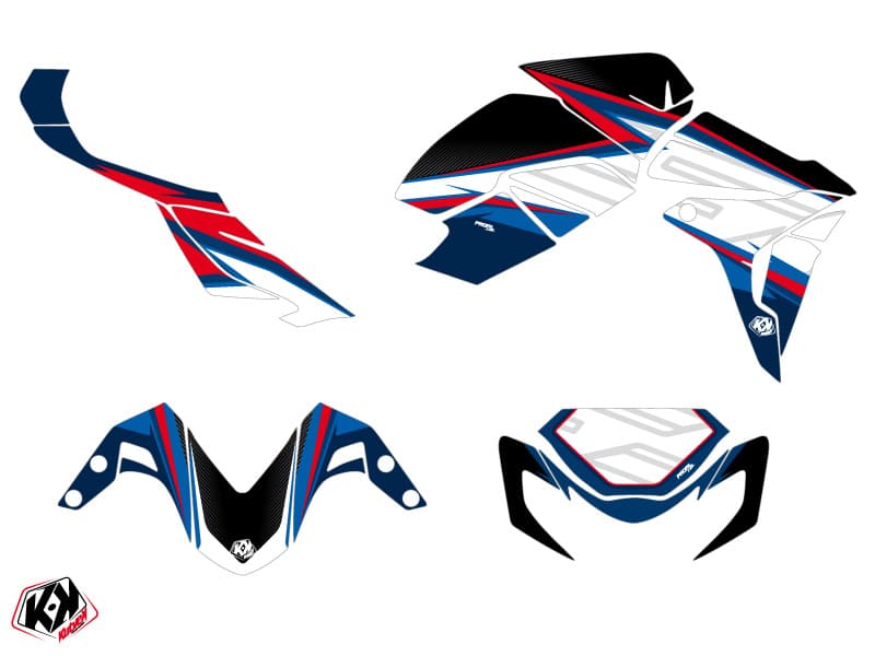 kit graphique moto suzuki gsr 750 profil noir | Suzuki | Kutvek - View 2