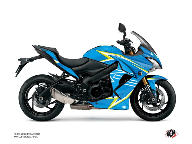 Kit graphique Moto Profil Suzuki GSX-S 1000 F Bleu