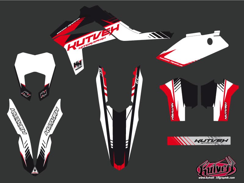 kit graphique motocross gasgas ec 125 pulsar | GASGAS | Kutvek - View 2