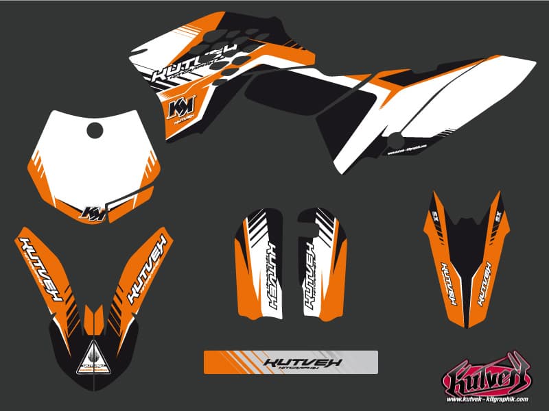 deko-set moto-cross ktm sx 65 pulsar schwarz | KTM | Kutvek - View 2