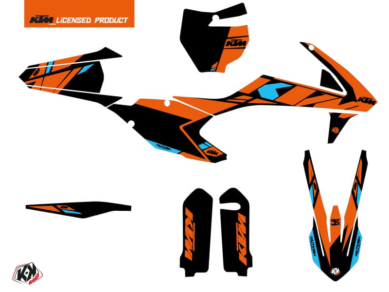 deko-set moto-cross reflex ktm 150 sx orange | KTM | Kutvek - View 2