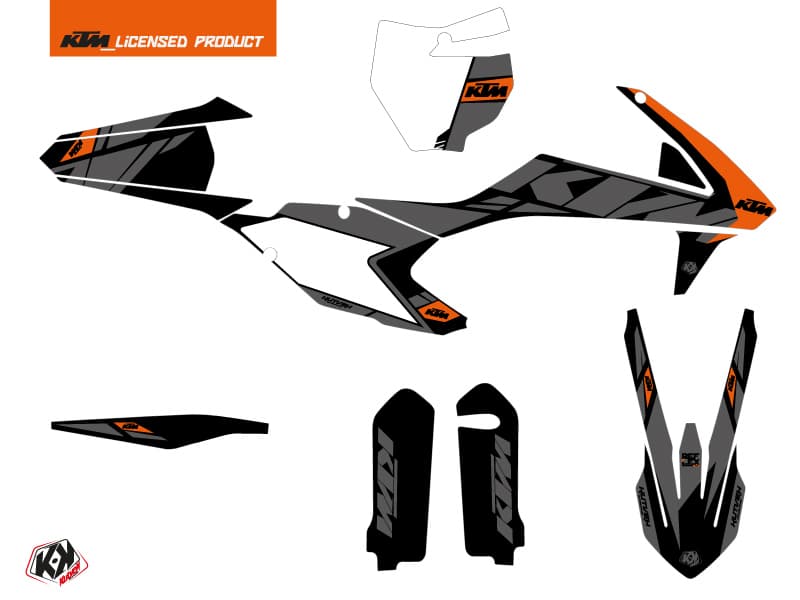 deko-set moto-cross reflex ktm 250 sx schwarz | KTM | Kutvek - View 2